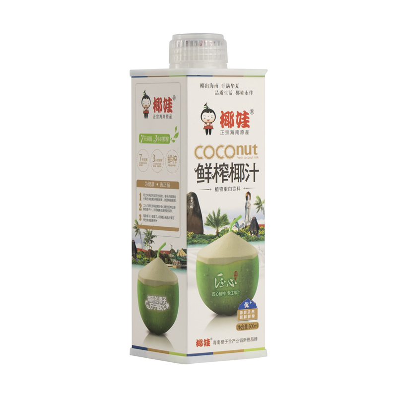 椰娃白标600mlx6方盒