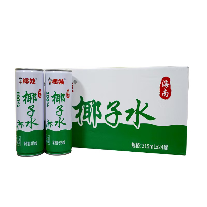 椰娃椰子水315mlx24罐